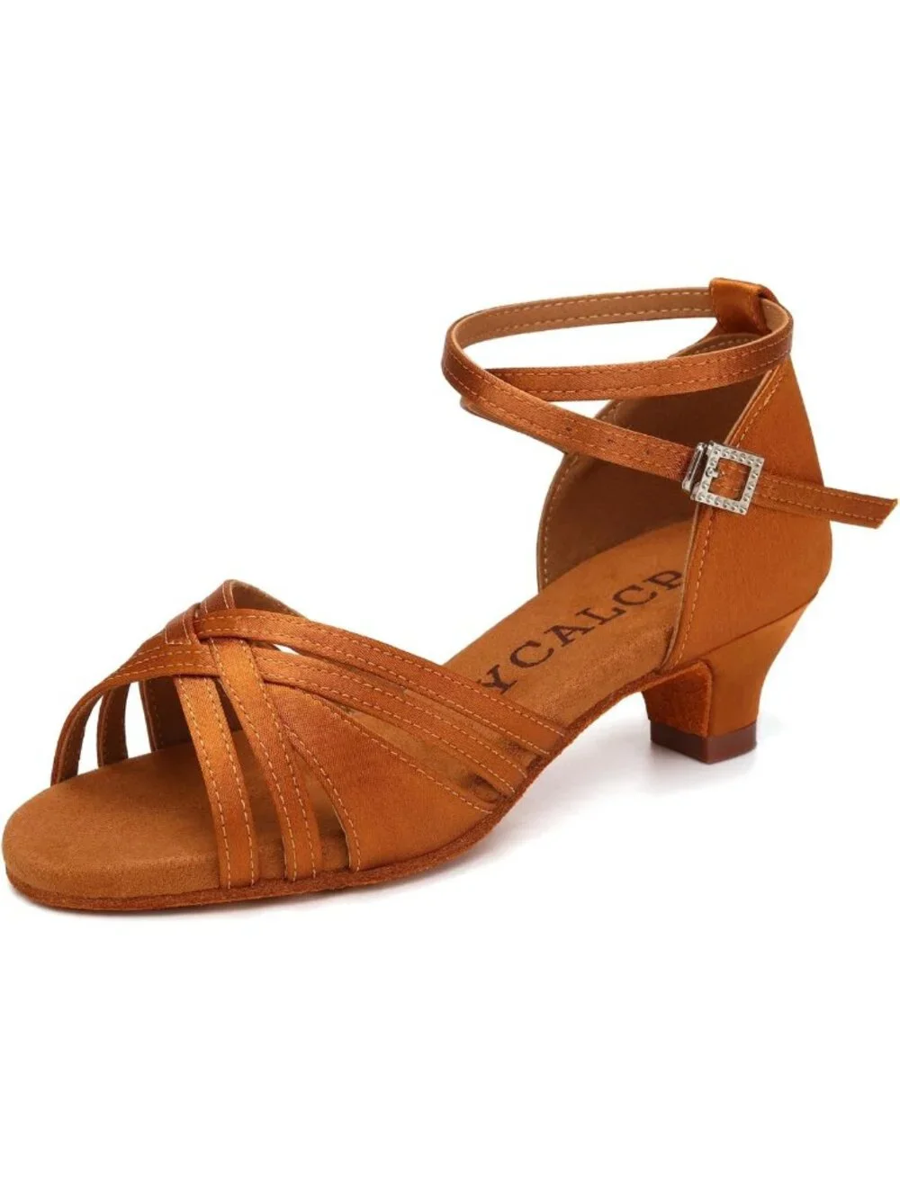 Stylish Low Heel Girl's Latin Dance Shoes for Salsa, Bachata & Ballroom